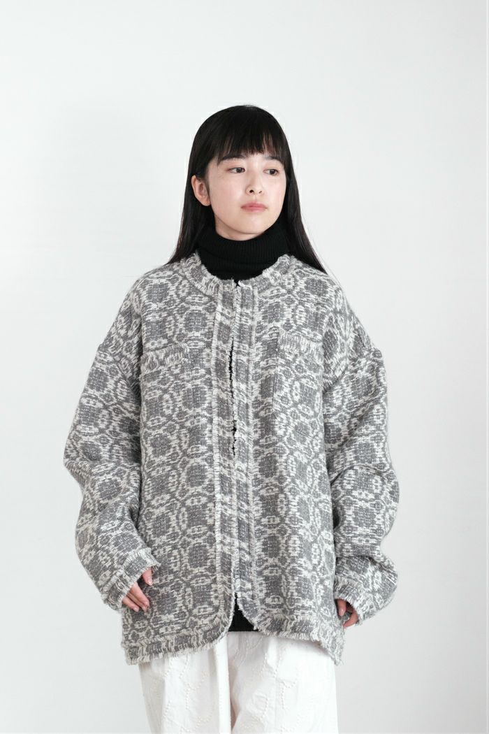 kijinokanosei キジノカノウセイ rib jacket -hanayuki-(23AW) | T.T.
