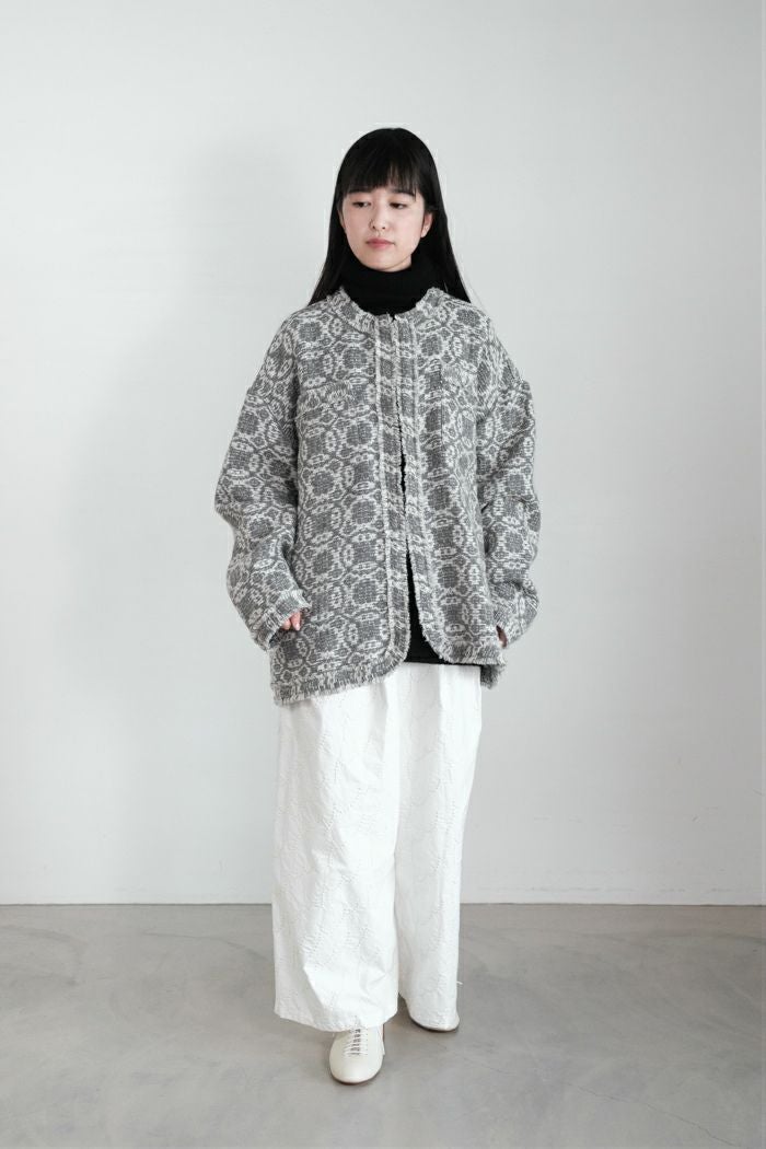 kijinokanosei キジノカノウセイ fringe jacket -hanayuki-(25AW