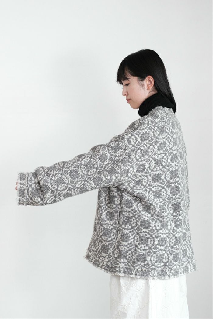 kijinokanosei キジノカノウセイ fringe jacket -hanayuki-(25AW