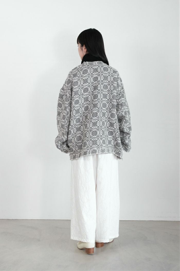 kijinokanosei キジノカノウセイ fringe jacket -hanayuki-(25AW