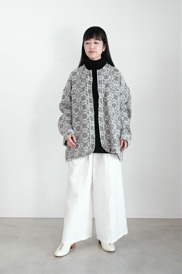 kijinokanosei キジノカノウセイ fringe jacket -hanayuki-(25AW