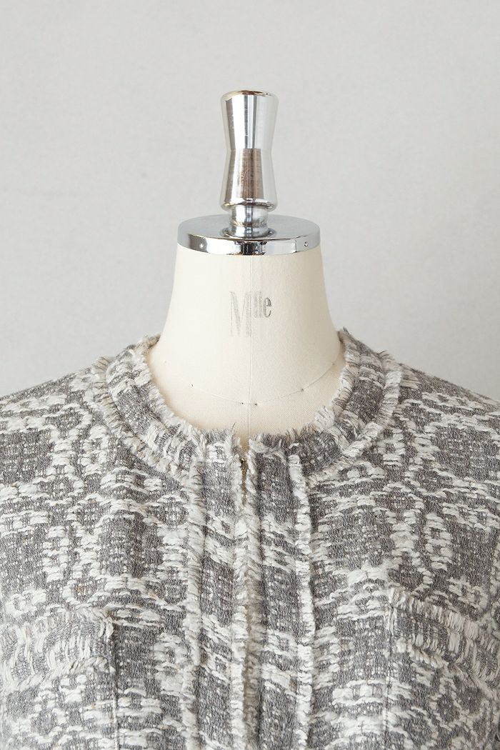 kijinokanosei キジノカノウセイ fringe jacket -hanayuki-(25AW