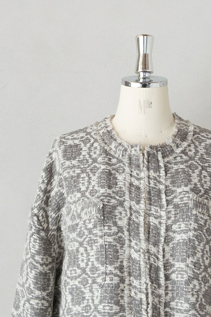 kijinokanosei キジノカノウセイ fringe jacket -hanayuki-(25AW