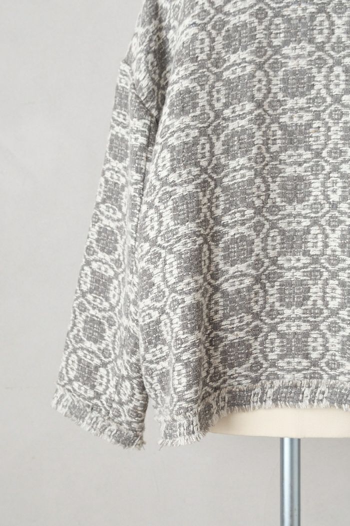 kijinokanosei キジノカノウセイ fringe jacket -hanayuki-(25AW