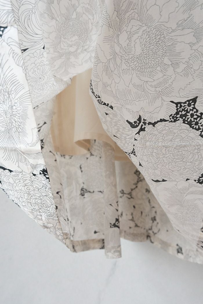 Porter des boutons ポルテデブトン LIBERTY PRINTワンピース(25AW