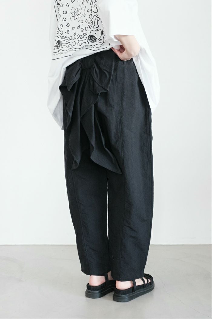 nunuforme ヌヌフォルム バックリボンパンツ(25AW) | T.T. GARRET