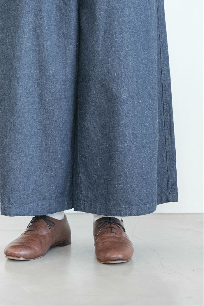 maison de soil メゾン ド ソイル 9.5oz ONE WASH DENIM CULOTTES(25AW