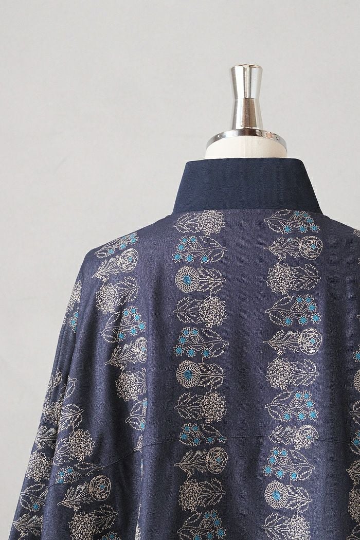 marble SUD マーブルシュッド flower language ジップブルゾン(25AW marble SUD マーブルシュッド flower language ジップブルゾン(25AW