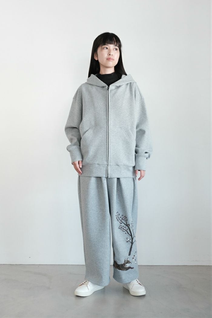 marble SUD マーブルシュッド EMB fox ジップフーディー(25AW) | T.T.