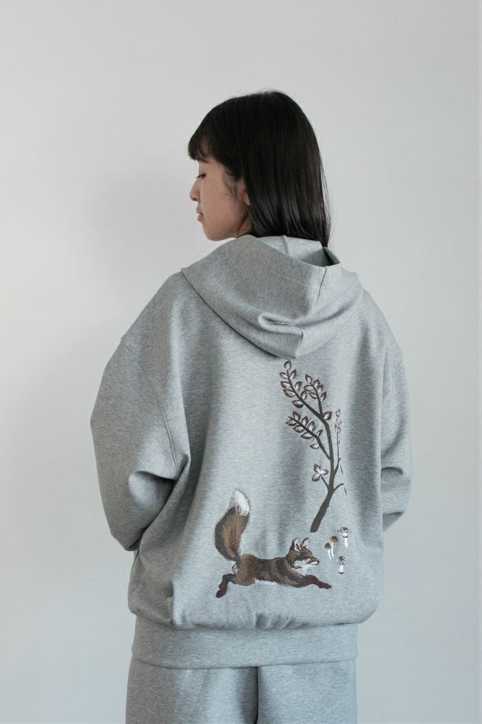 marble SUD EMB fox ジップフーディ marble SUD マーブルシュッド EMB fox ジップフーディー(25AW) | T.T.