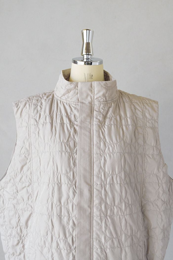 marble SUD マーブルシュッド シマエナガキルト ベスト (25AW) | T.T.