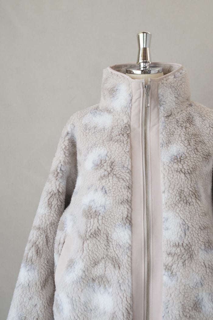 marble SUD マーブルシュッド fuwa fuwa flower ジップアップブルゾン