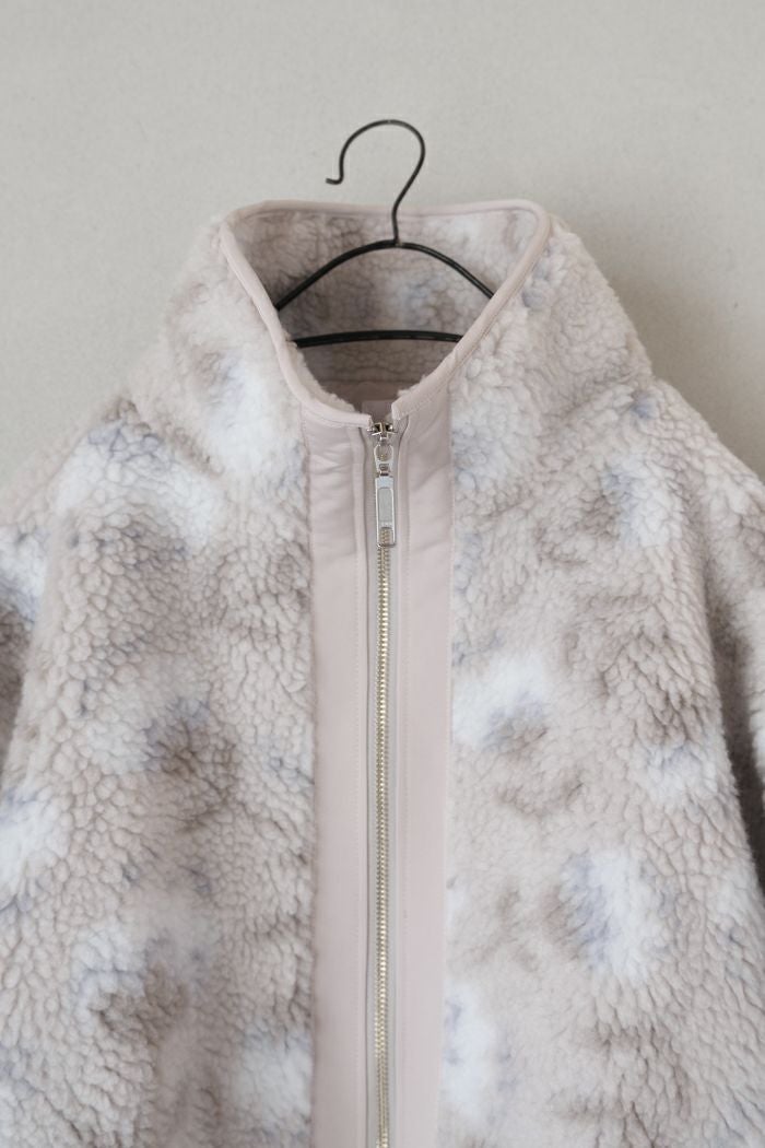 marble SUD マーブルシュッド fuwa fuwa flower ジップアップブルゾン