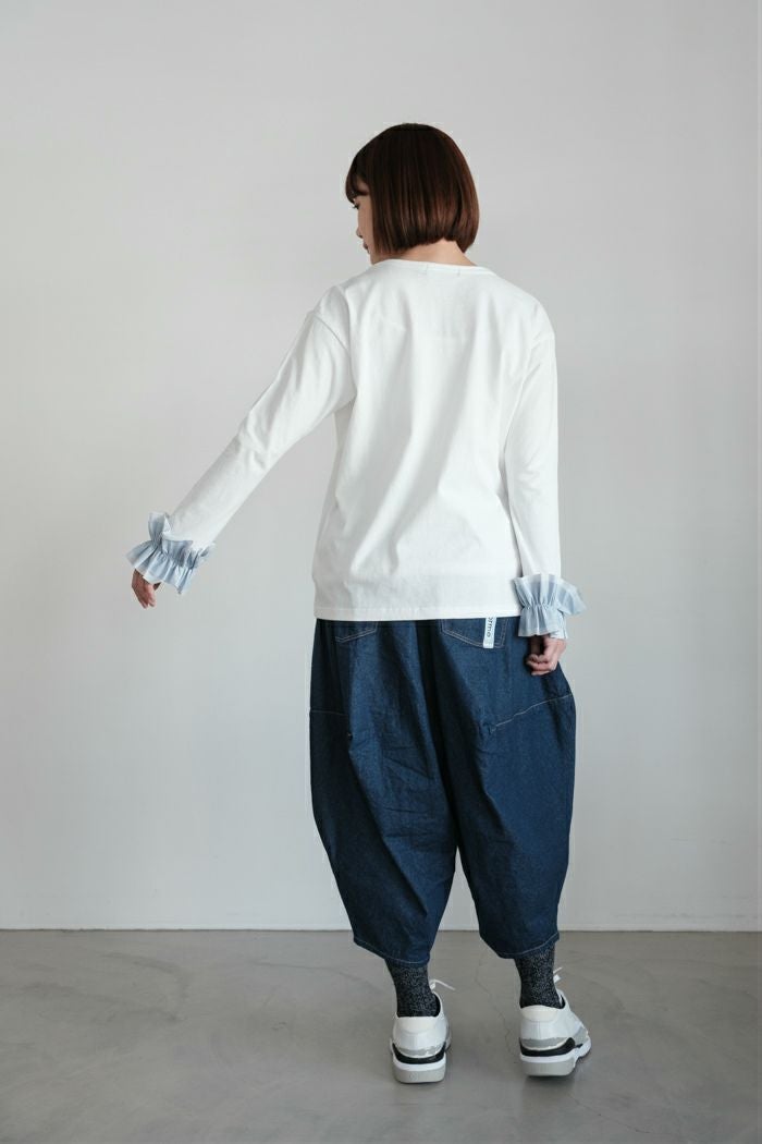 nunuforme ヌヌフォルム デニムポインテッドパンツ(25AW) | T.T. GARRET