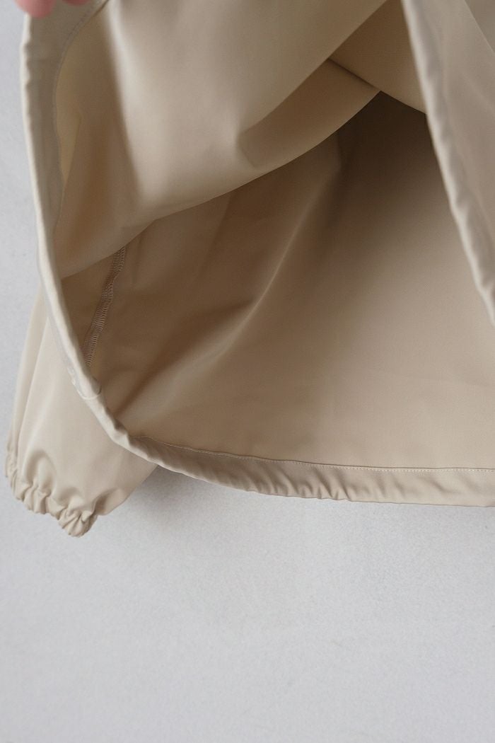 CULLNI クルニ Double Satin Half Zip Embroidery Patch Pullover(25AW