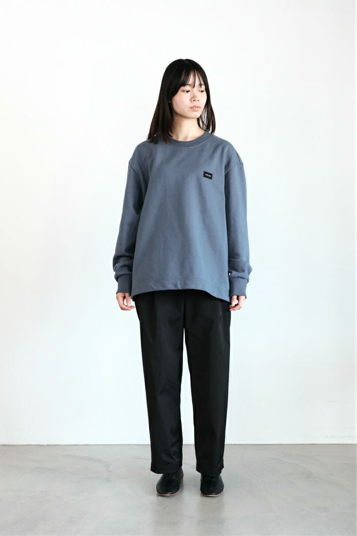 CULLNI クルニ Double Satin 2Tuck Drawstring Semi Wide Pants(25AW
