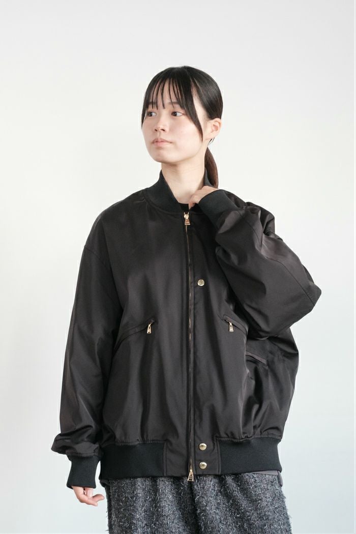 CULLNI クルニ Double Satin MA-1(25AW) | T.T. GARRET