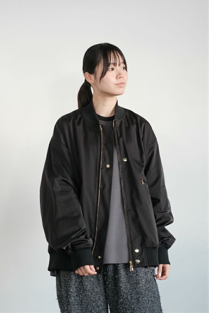 CULLNI クルニ Double Satin MA-1(25AW) | T.T. GARRET