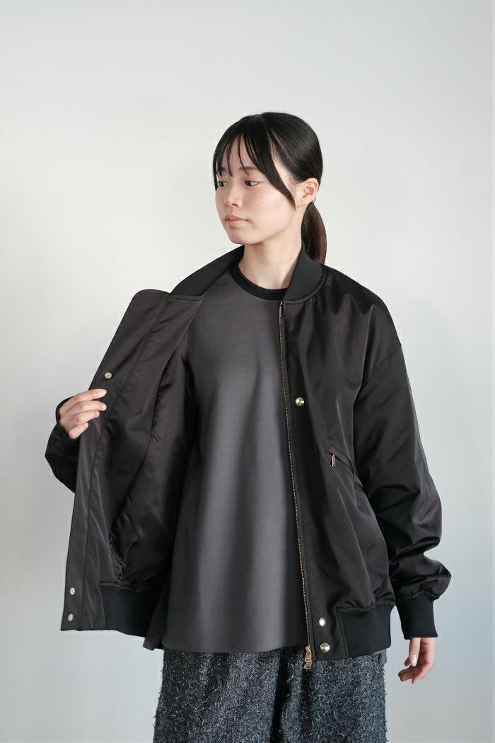 CULLNI クルニ Double Satin MA-1(25AW) | T.T. GARRET