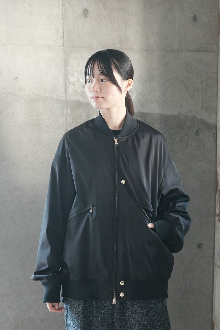 CULLNI クルニ Double Satin MA-1(25AW) | T.T. GARRET
