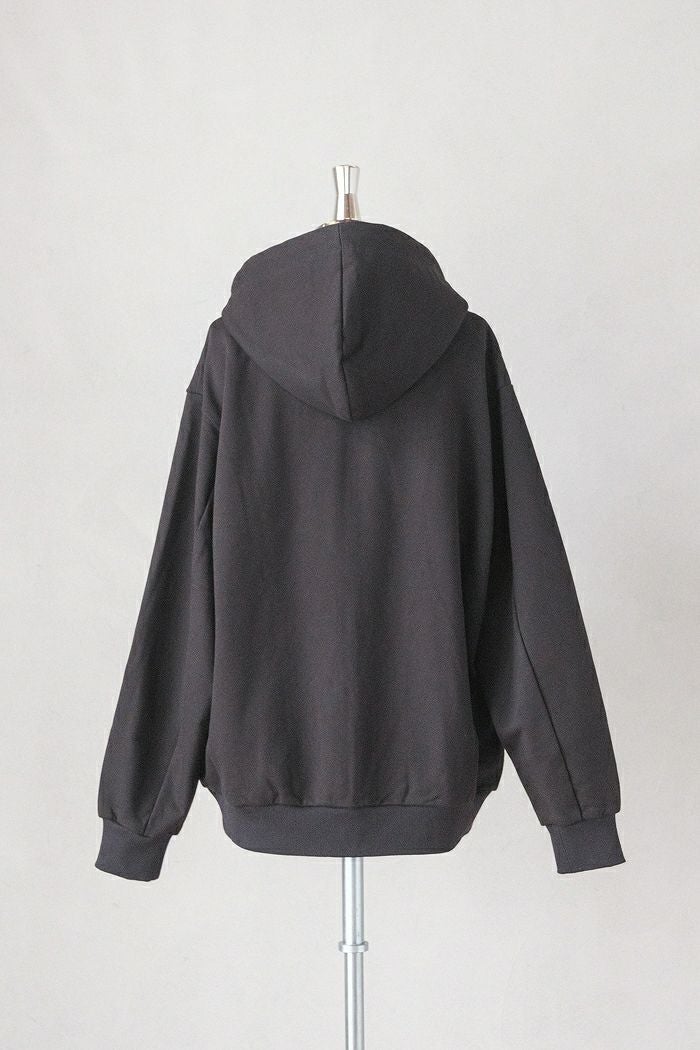 CULLNI クルニ French Terry Embroidery Patch Zip Up Hoodie(25AW