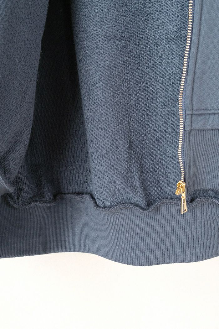 CULLNI クルニ French Terry Embroidery Patch Zip Up Hoodie(25AW