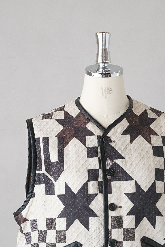 ASEEDONCLOUD アシードンクラウド Reversible uniform vest(25AW