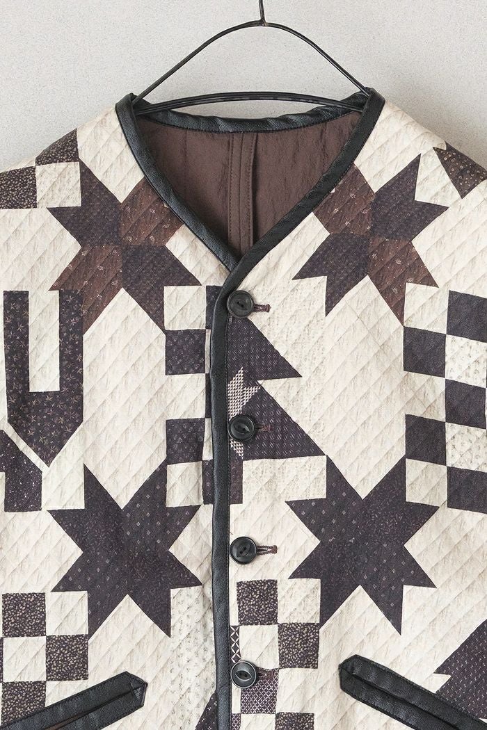 ASEEDONCLOUD アシードンクラウド Reversible uniform vest(25AW