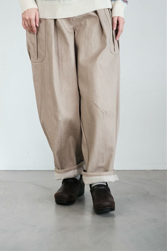ASEEDONCLOUD アシードンクラウド P.E. trousers(25AW) | T.T. GARRET