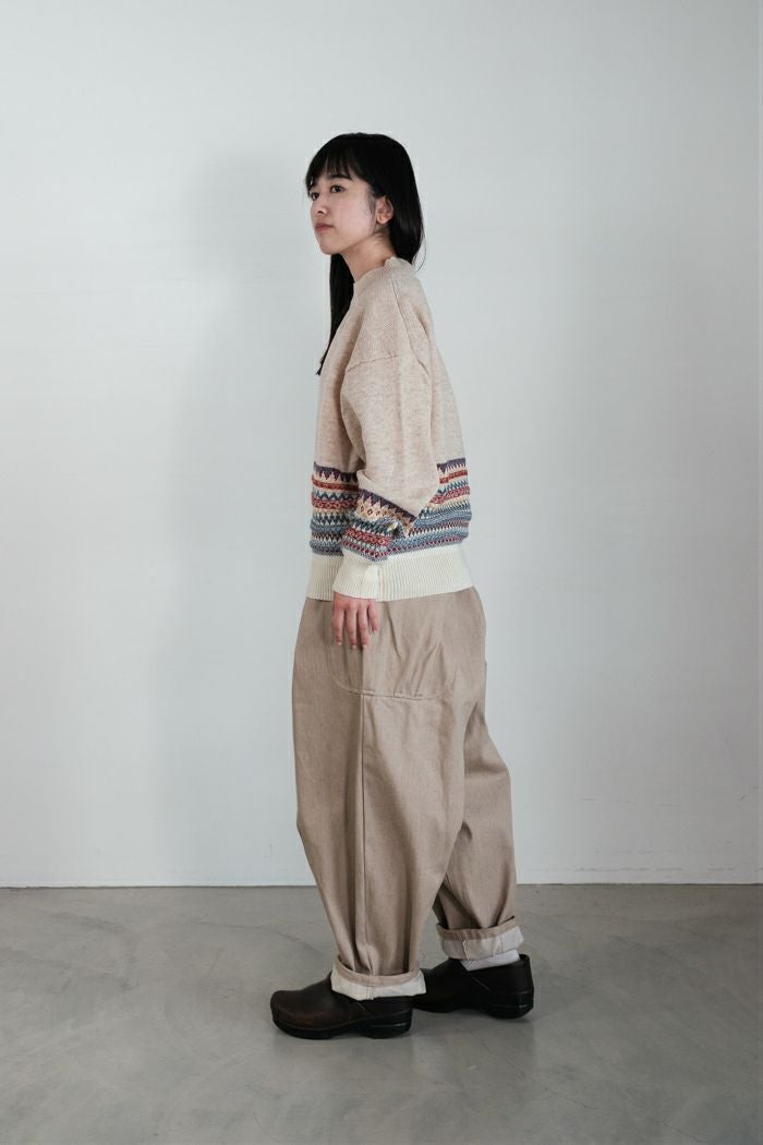 ASEEDONCLOUD アシードンクラウド P.E. trousers(25AW) | T.T. GARRET