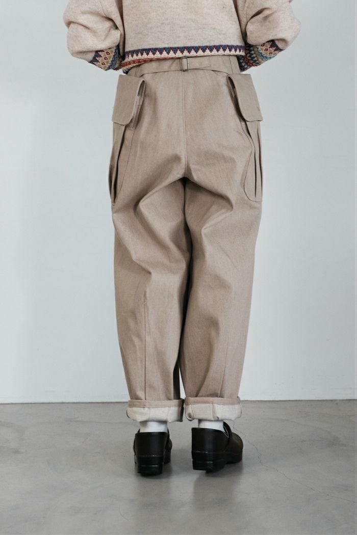 ASEEDONCLOUD アシードンクラウド P.E. trousers(25AW) | T.T. GARRET
