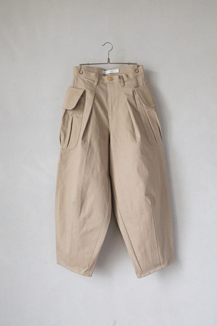 ASEEDONCLOUD アシードンクラウド P.E. trousers(25AW) | T.T. GARRET