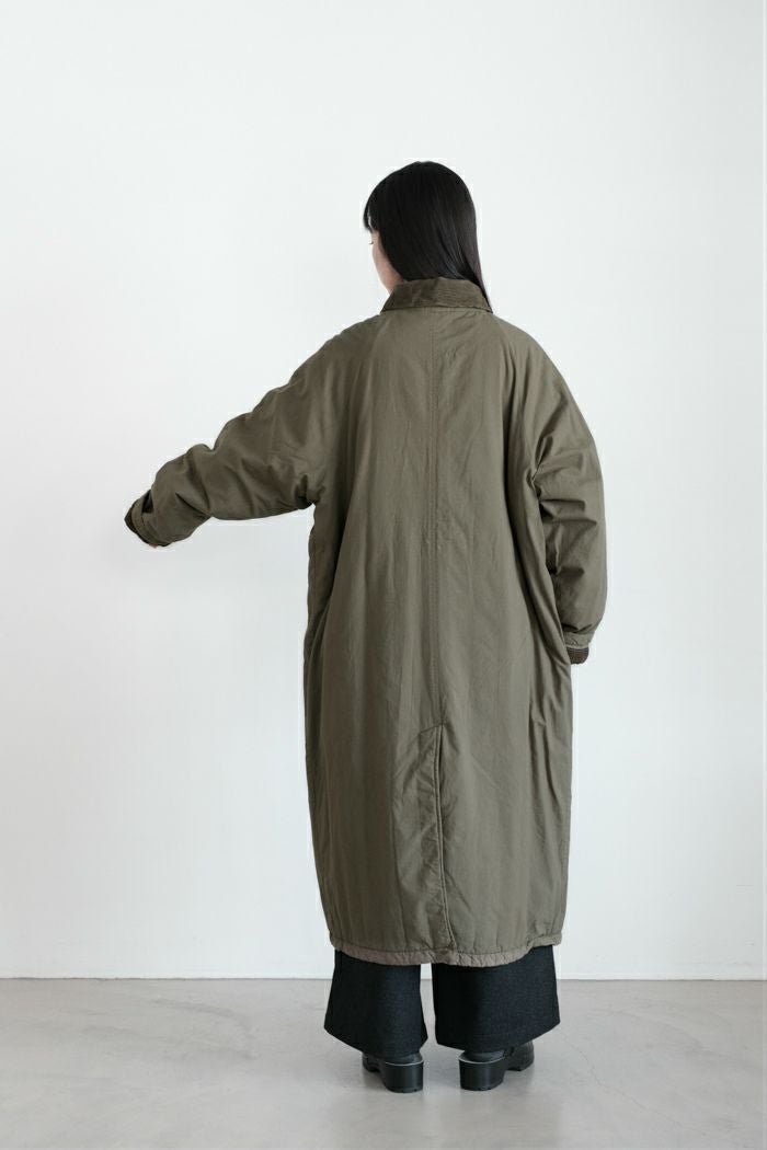 maison de soil メゾン ド ソイルPADDED 40s POPLIN FLANNEL LINING