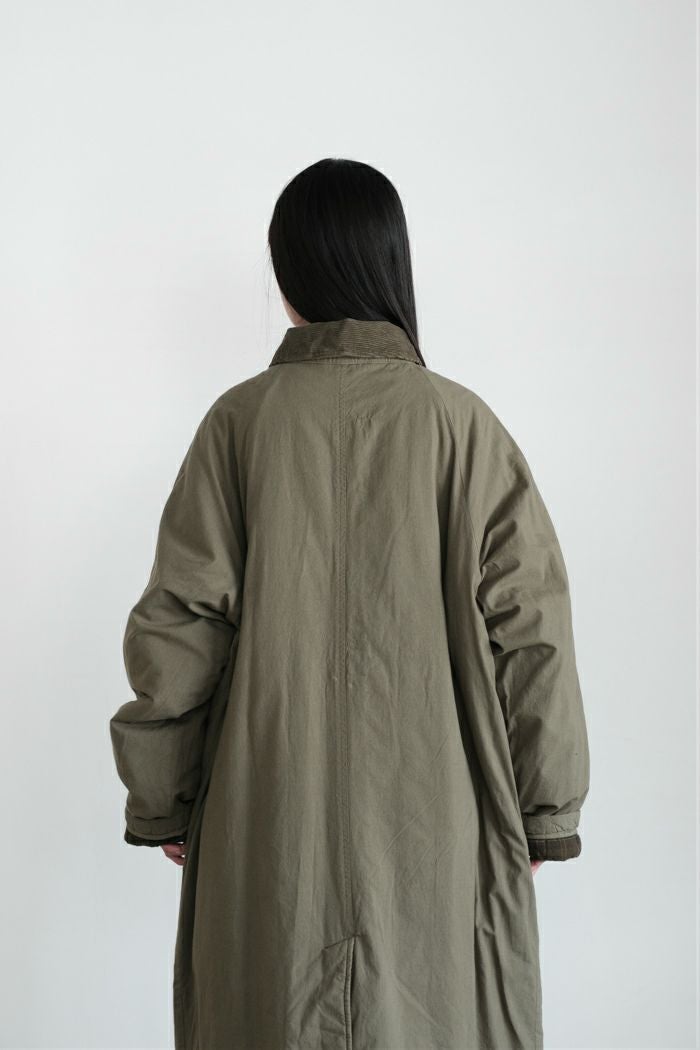 maison de soil メゾン ド ソイルPADDED 40s POPLIN FLANNEL LINING