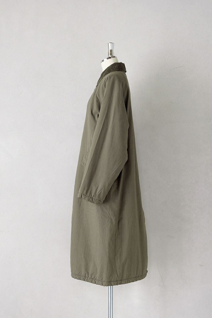 maison de soil メゾン ド ソイルPADDED 40s POPLIN FLANNEL LINING