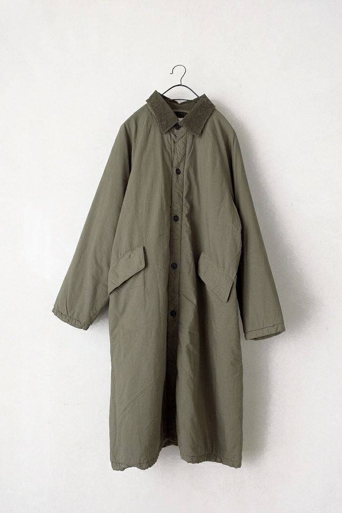 maison de soil メゾン ド ソイルPADDED 40s POPLIN FLANNEL LINING