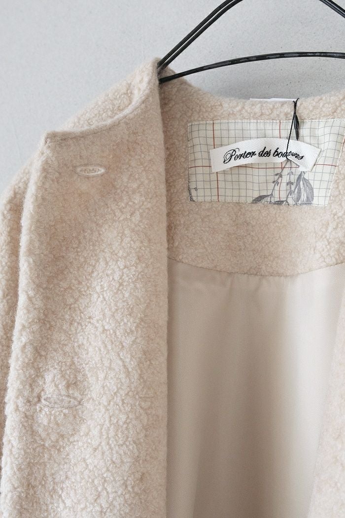 Porter des boutons ポルテデブトン ボアパイルコート(25AW) | T.T. GARRET