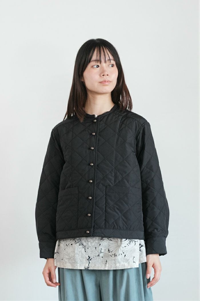 Porter des boutons ポルテデブトン キルティングジャケット(25AW