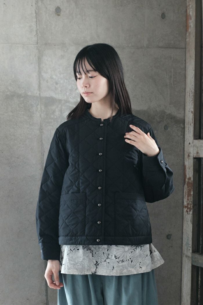Porter des boutons ポルテデブトン キルティングジャケット(25AW