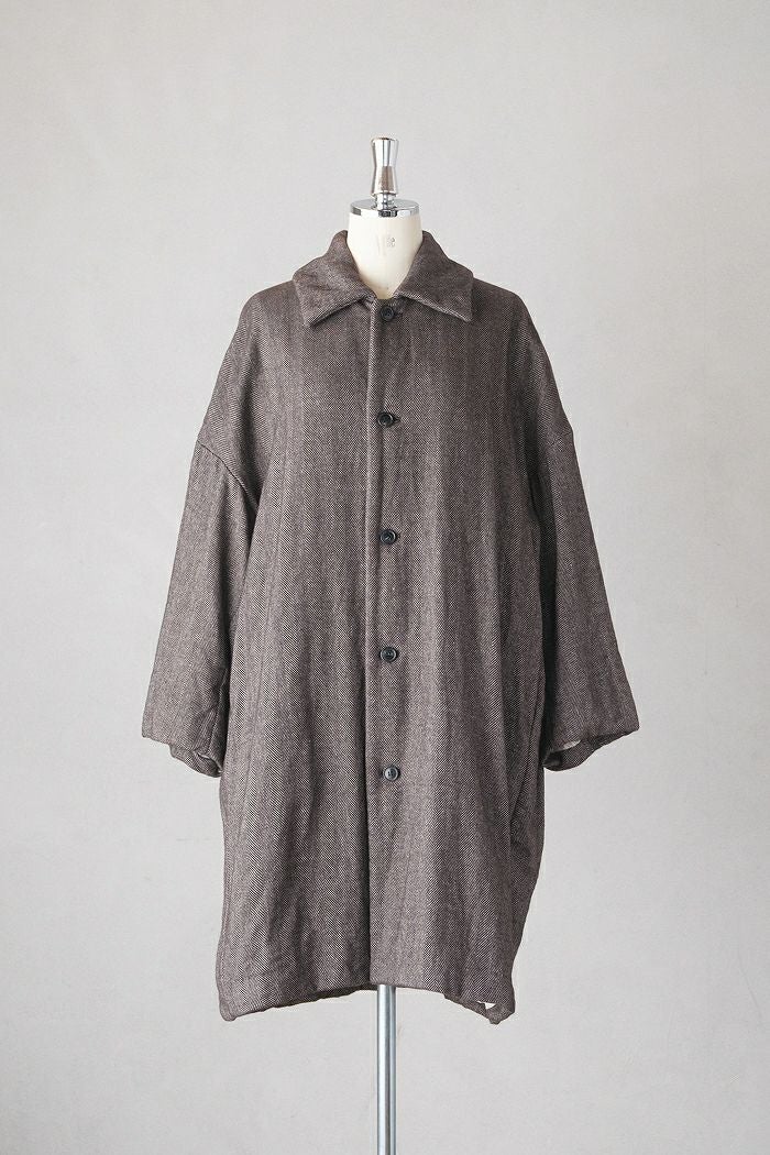 suzuki takayuki スズキタカユキtopper coat I suzuki takayuki topper coat（スズキタカユキ トッパーコート）Black