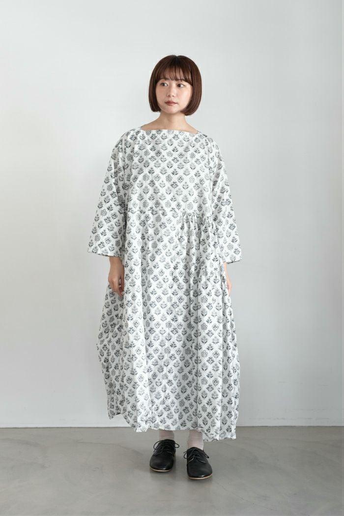 AODRESS アオドレス boat neck all spice dress(25AW) | T.T. GARRET AODRESS アオドレス boat neck all spice dress(25AW) | T.T. GARRET