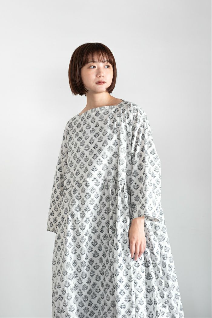 AODRESS アオドレス boat neck all spice dress(25AW) | T.T. GARRET