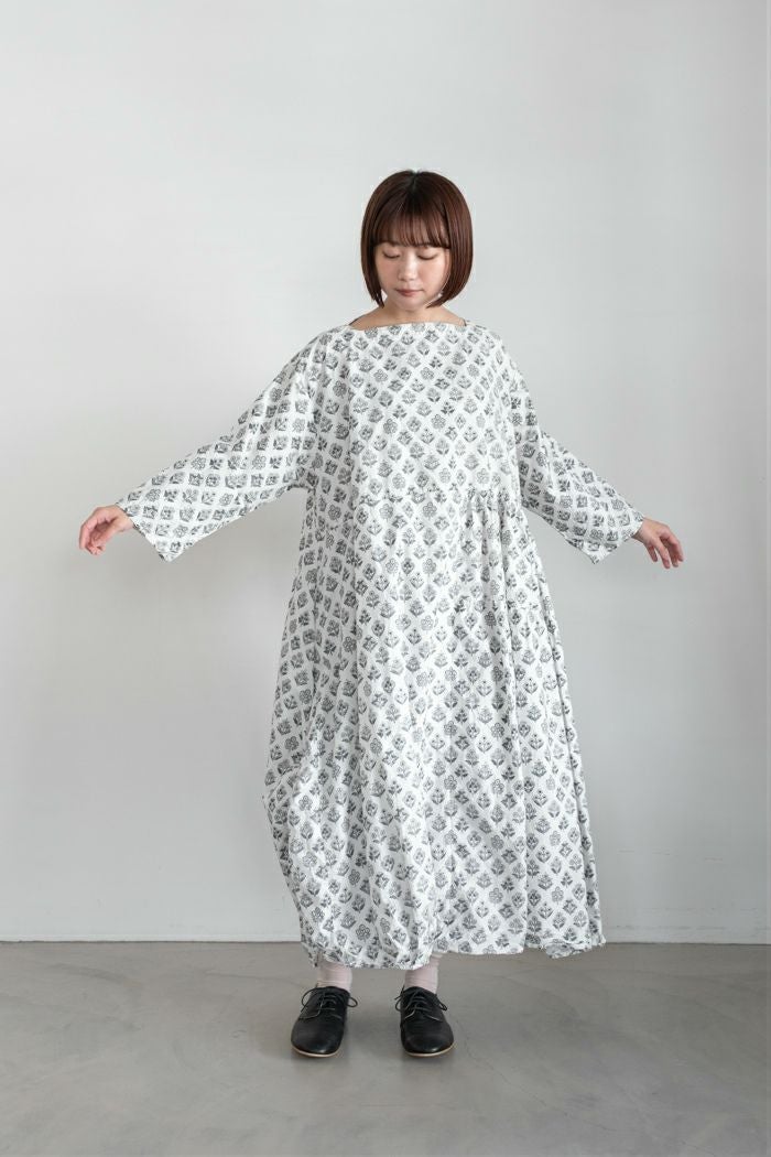 AODRESS アオドレス boat neck all spice dress(25AW) | T.T. GARRET