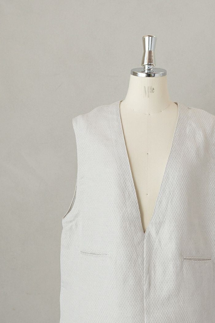 ARTE POVERA アルテポーヴェラ セレモニーリネンポリエステル混Vネック