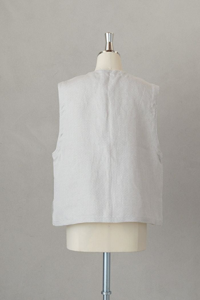ARTE POVERA アルテポーヴェラ セレモニーリネンポリエステル混Vネック