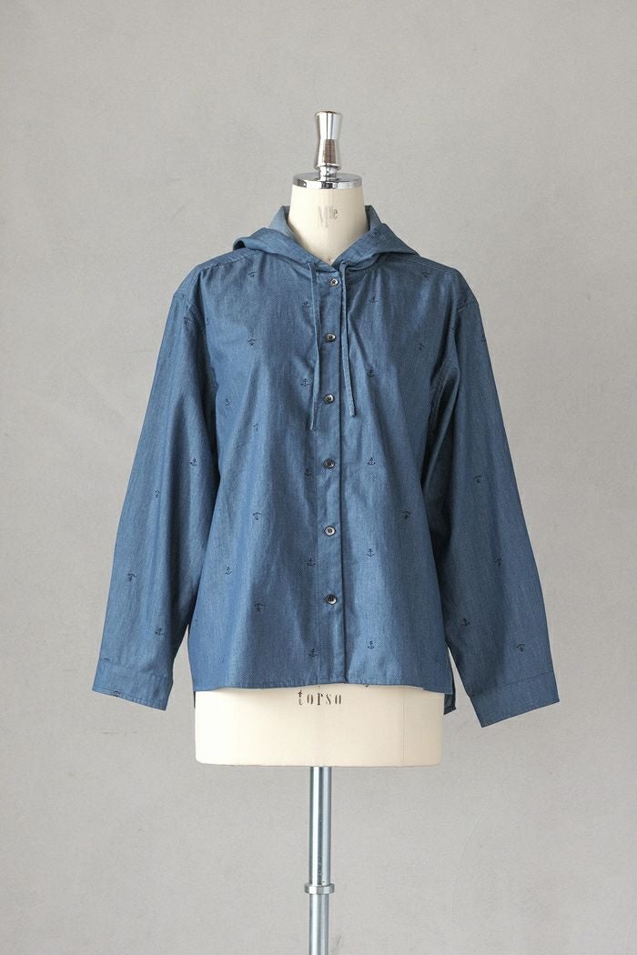 PAR ICI パーリッシィ カントリー刺繍セーラーブラウス(25SS) | T.T. PAR ICI パーリッシィ カントリー刺繍セーラーブラウス(25SS) | T.T.