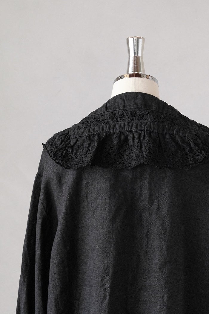Gauze# ガーゼ ameri アンティーク フリルブラウス(26SS) | T.T. GARRET