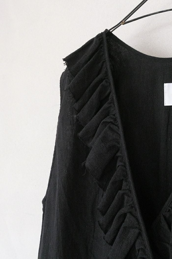 Gauze# ガーゼ ameri フリルサロペット(26SS) | T.T. GARRET