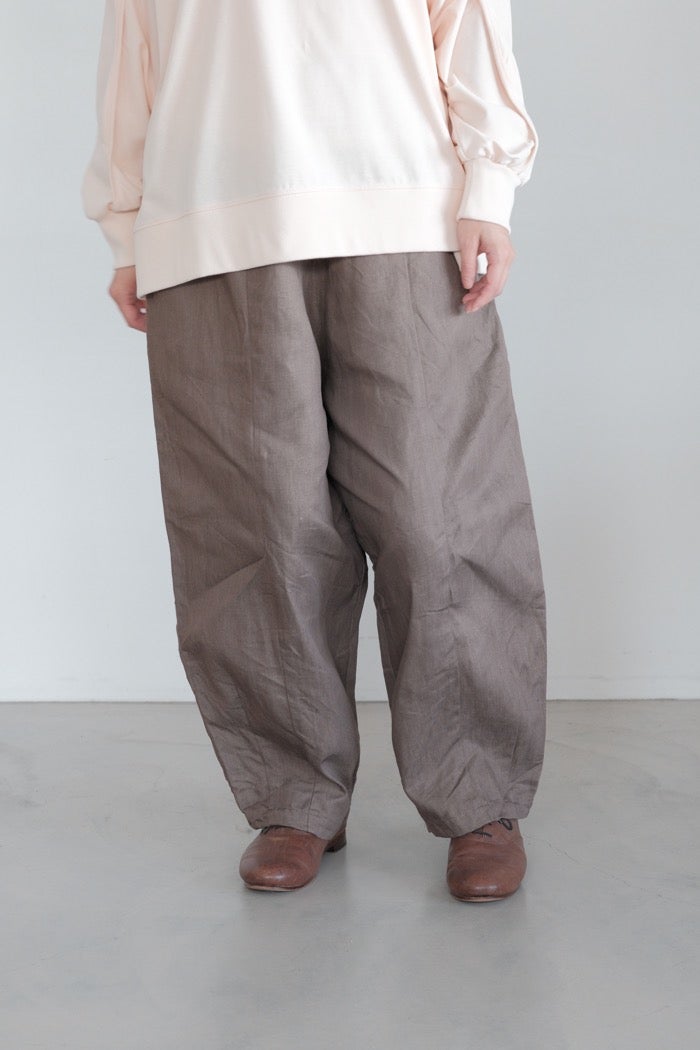 Gauze# ガーゼ 40/リネンチャーリーパンツ(26AW/Pre) | T.T. GARRET