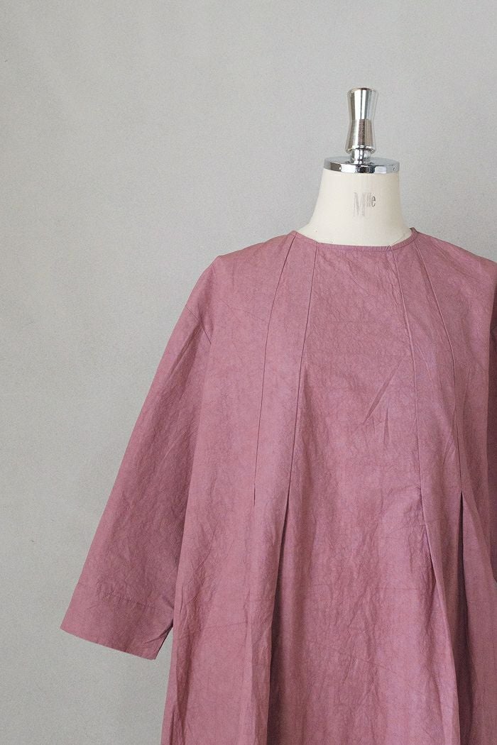 ROBE de PEAU ローブデポー タックワンピース(26SS) | T.T. GARRET